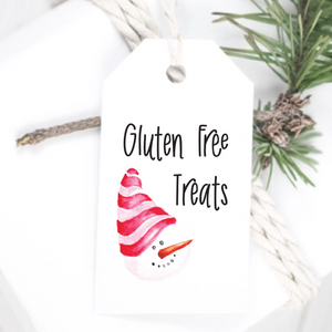 Gluten Free Gift Favor Tags