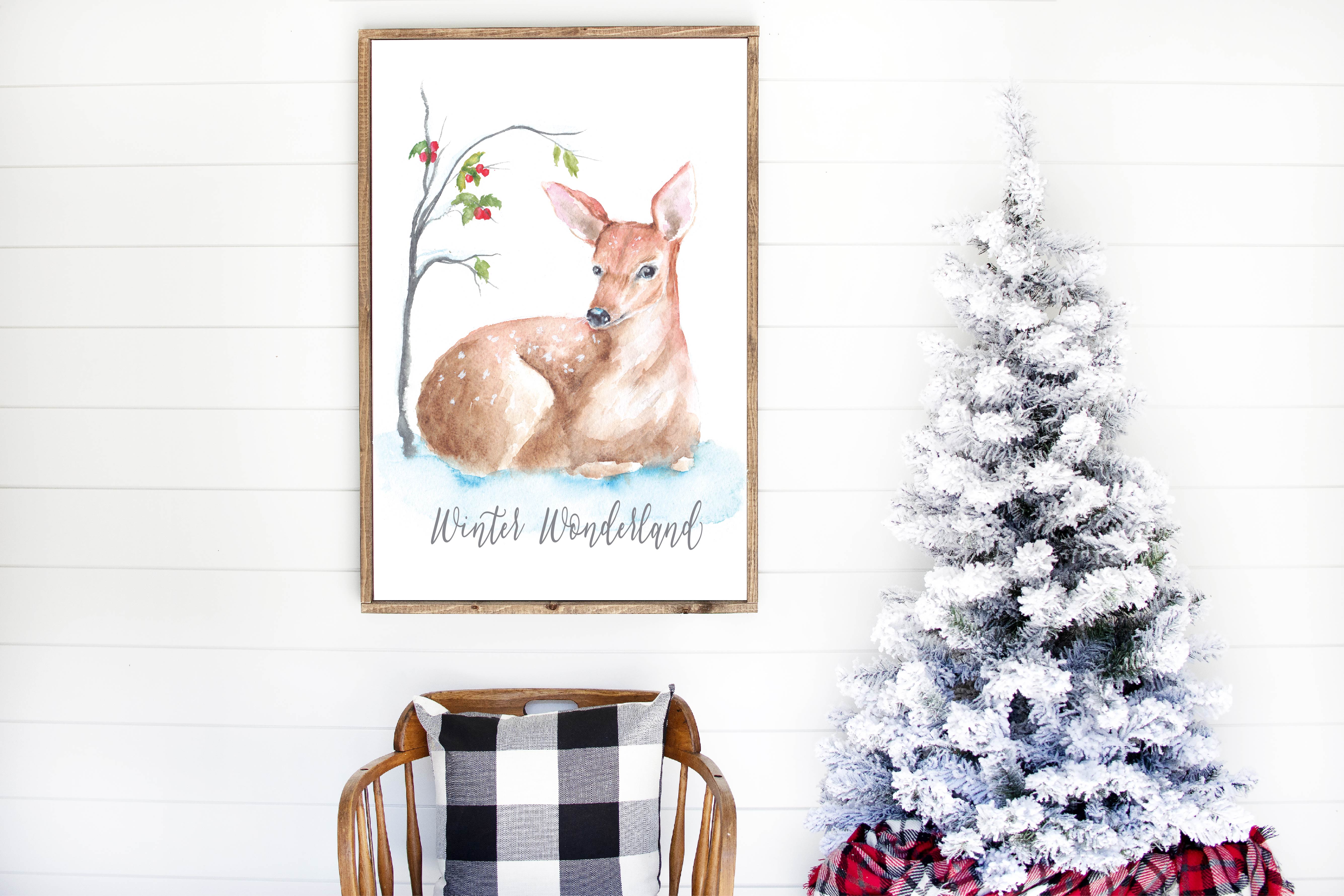 Christmas Printable - Winter Wall Art
