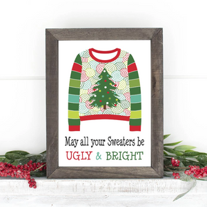 Ugly Sweater Christmas Printable