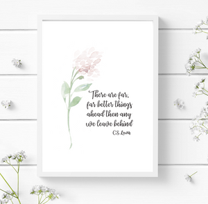 There are better things ahead - Print